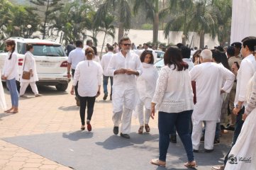 Celebs Condolence To Sridevi At Mumbai